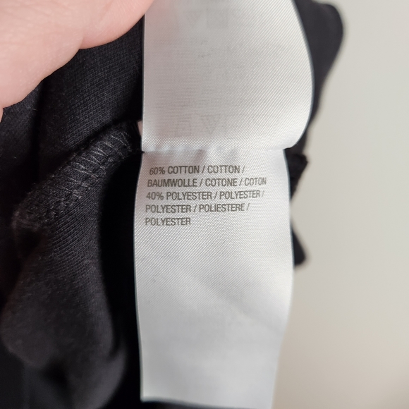 Quacker Factory Dress womens Medium Nautical sequins anchor short sleeve pockets - Picture 3 of 5